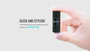 Olight i1R 2 Desert Tan 150 lumen USB rechargeable keyring torch