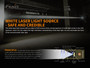 Fenix TK30 White Laser 500 lumen 1.2km throw LEP torch