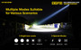Nitecore New P30 Compact 1000 lumen 618m throw LED torch