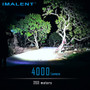 Imalent LD70 Compact 4000 lumen rechargeable LED torch