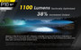 Nitecore P10 V2 Compact 1100 lumen tactical LED torch