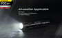 Nitecore P20 v2 - Strobe Ready 1100 lumen tactical LED torch