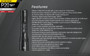Nitecore P20 v2 - Strobe Ready 1100 lumen tactical LED torch
