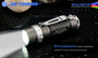 JETBeam RRT03 Raptor compact 1400 lumen 4 colour tactical torch