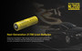 Nitecore NL2150 Li-Ion 5000mAh rechargeable 21700 battery