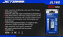 JETBeam JL160 rechargeable RCR123A 680mAh Li-ion battery