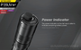 Nitecore P20UV V2 dual output white + UV 1000 lumen tactical torch