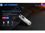 JETBeam MINI ONE SC 400 lumen USB-C rechargeable 365nm UV Light + RBG keychain light