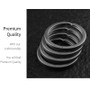 MecArmy CH4 set of four titanium keyrings