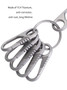 MecArmy CH6K set of 6 mini titanium carabiners