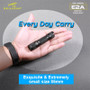 Skilhunt E2A Mini 600 lumen AA or 14500 battery LED torch