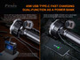 Fenix LR80R powerful 18000 lumen 1.1km rechargeable LED search light