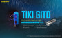 Nitecore TIKI GITD Blue glow in the dark 300 lumen keychain light
