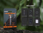 Fenix E05R compact 400 lumen rechargeable keychain light