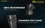 Nitecore P10iX compact 4000 lumen 158m USB-C rechargeable tactical floodlight