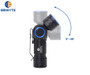 Brinyte HL16 Noctua adjustable 520 lumen rechargeable headlamp & right angle light