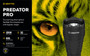 Armytek Predator Pro 1500 lumen 501m throw rechargeable LED torch