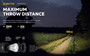 Armytek Predator Pro 1500 lumen 501m throw rechargeable LED torch