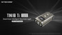 Nitecore TINI2 Ti 500 lumen USB-C rechargeable titanium keychain light