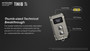 Nitecore TINI2 Ti 500 lumen USB-C rechargeable titanium keychain light