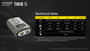 Nitecore TINI2 Ti 500 lumen USB-C rechargeable titanium keychain light