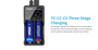 Xtar VC2SL 2 Channel USB-C powered battery charger