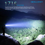 Imalent SR16 Powerful 55000 lumen 1715m throw rechargeable search light