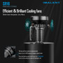 Imalent SR16 Powerful 55000 lumen 1715m throw rechargeable search light