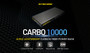 Nitecore CARBO 10000 Carbon fibre 10000mAh ultra lightweight power bank