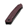 Kizer V3629A1 Agressor 3V Blade Front Flipper Richlite Handle