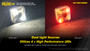 Nitecore NU05 V2 Kit 40 lumen Red & White output rechargeable LED headlamp