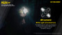 Nitecore NU05 V2 Kit 40 lumen Red & White output rechargeable LED headlamp