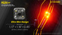 Nitecore NU05 V2 Kit 40 lumen Red & White output rechargeable LED headlamp