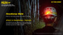 Nitecore NU05 V2 Kit 40 lumen Red & White output rechargeable LED headlamp