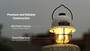 Nitecore LR40 Compact 100 lumen USB-C rechargeable camping lantern
