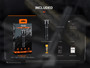 Fenix TK22R Compact 3200 lumen rechargeable tactical torch