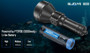 Bludive BD30 Long-range 1300 lumen 1.3km throw dive torch