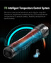 Klarus XT12GT PRO Kit Compact 1600 lumen 850m long-range rechargeable kit