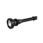 Acebeam P20 - 1454m 5600 Lumen Long-Range LED Thrower shown at an angle, highlighting its large reflector.