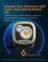 Klarus WL3 Portable 1500 lumen rechargeable camping light