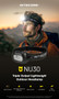 Nitecore NU30 Triple Output 500 lumen lightweight headlamp