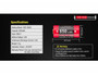 Klarus 16GT-85UR High discharge 850mAh rechargeable Li-ion battery