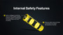 Nitecore NL2160HP Li-Ion 6000mAh rechargeable 21700 battery