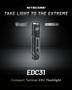 Nitecore EDC31 Compact 3500 lumen 380m throw rechargeable EDC torch