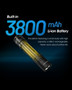 Nitecore EDC31 Compact 3500 lumen 380m throw rechargeable EDC torch