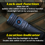 Skilhunt M300 V2 Pocket sized 3000 lumen magnetic rechargeable torch
