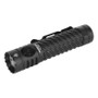 AceBeam EC20 - Multi-colour output 2800 lumen EDC torch in black, showing the side switch and pocket clip.