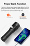 Lumintop W2 Multi-light Output 600 Lumen USB-C Rechargeable Torch