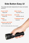 Lumintop W2 Multi-light Output 600 Lumen USB-C Rechargeable Torch