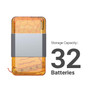 Olight Ostation X 3-in-1 AA Battery Charger, Tester & Organiser